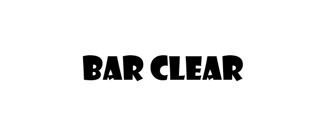 BAR CLEAR