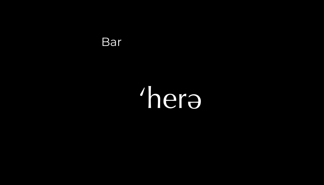 Bar 'herə